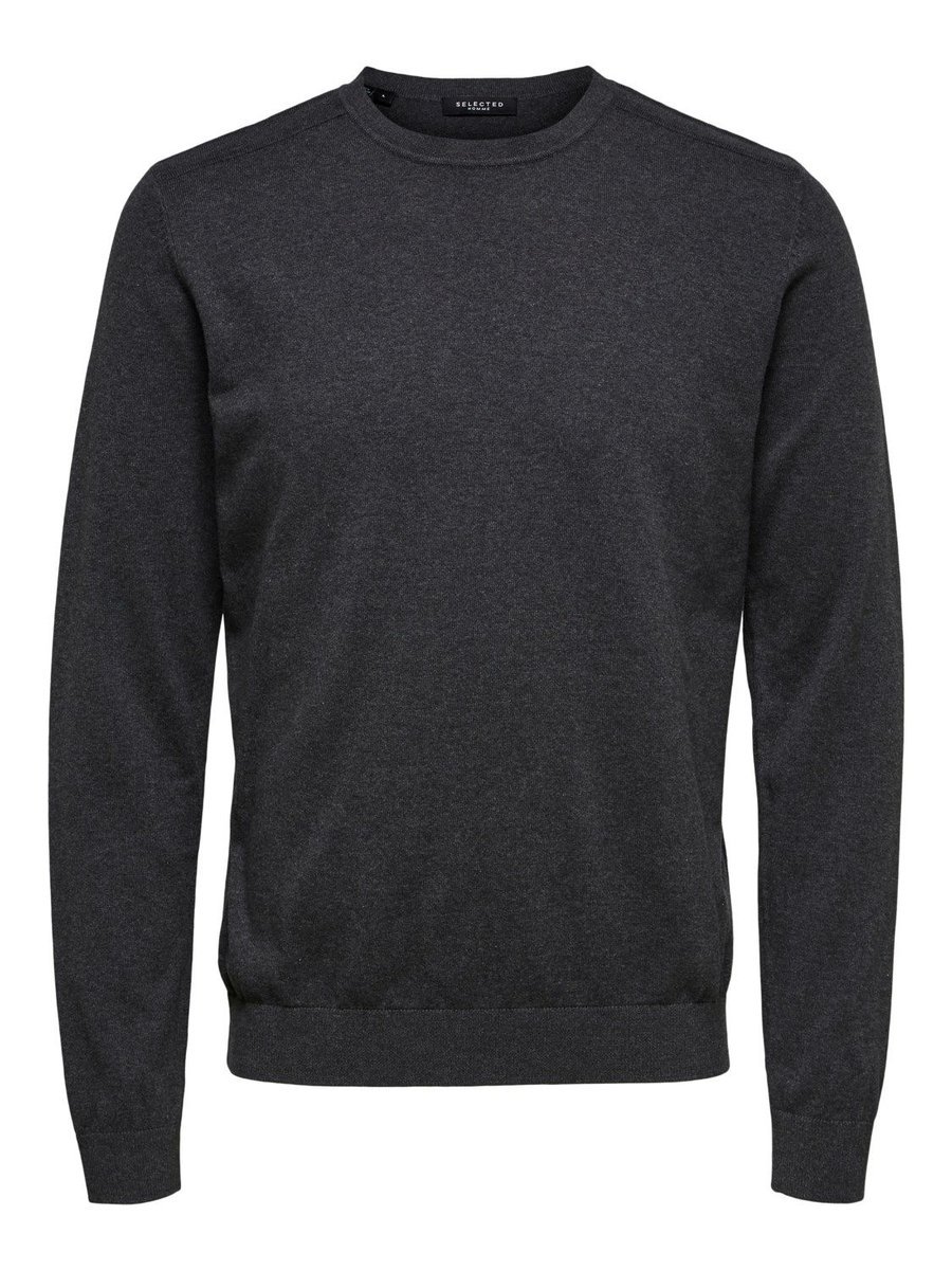 maglie uomo selected 16074682 berg antracite