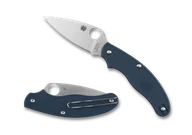 Noże - Nóż składany Spyderco UK Penknife Cobalt Blue FRN, Satin Plain CPM SPY27 by Sal Glesser (C94PCBL) - miniaturka - grafika 1