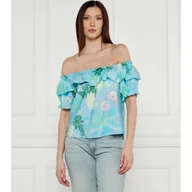 Bluzki damskie - Desigual Bluzka SELENE Loose fit - miniaturka - grafika 1