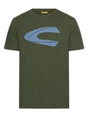 Koszulki męskie - Camel Active Koszulka w kolorze ciemnozielono-błękitnym - miniaturka - grafika 1