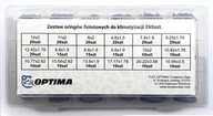 Akcesoria do klimatyzacji i ogrzewania - ZESTAW 265 SZT  FIOLETOWYCH O-RINGÓW  KLIMATYZACJA - miniaturka - grafika 1