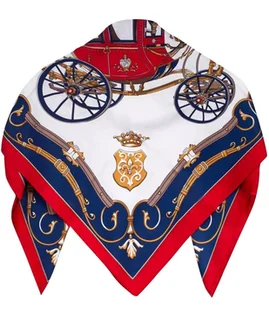 Chusta delikatna elegancka apaszka karoce - Apaszki i szaliki damskie - miniaturka - grafika 1