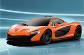 Modele zdalnie sterowane - Jamara McLaren P1 1:24 27Mhz, pomarańczowy 405104 - miniaturka - grafika 1
