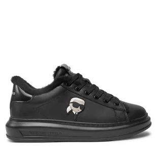 Sneakersy KARL LAGERFELD KL52531L Czarny - Sneakersy męskie - miniaturka - grafika 1