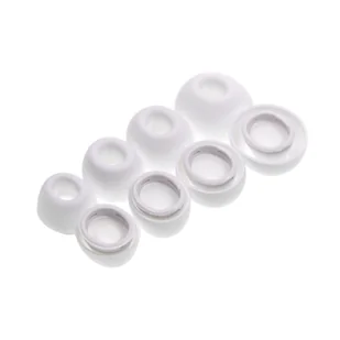 Gumki do Airpods Pro 2 / Airpods Pro XS,S,M,L white - Akcesoria do słuchawek - miniaturka - grafika 1