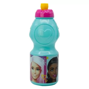 Barbi Bidon Z Ustnikiem 400 Ml Barbie Butelka - Zestawy naczyń dla dzieci - miniaturka - grafika 1