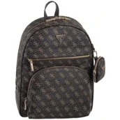 Plecaki - Plecak Power Play II Lrg Tech Bckpck HWQG71 24350 Brown Logo (GU825-a) Guess - miniaturka - grafika 1