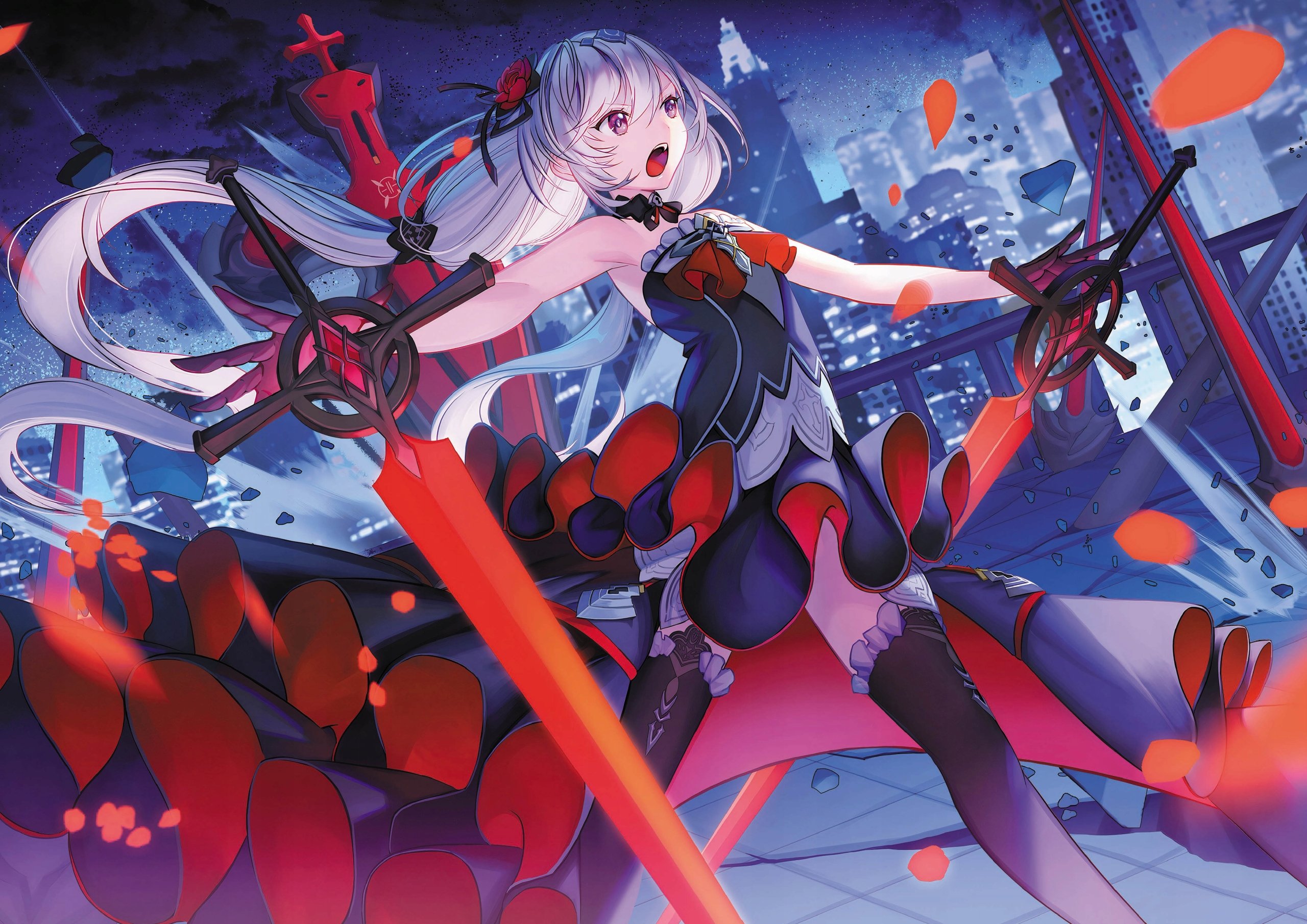 Plakat A3 Honkai Impact Anime Gra Theresa Apocalypse