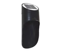 Lampy ogrodowe - LED Kinkiet solarny PALESA LED/1W IP65 czarny - miniaturka - grafika 1