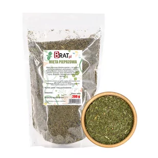 Mięta Pieprzowa liść 200g - Suplementy naturalne Mięta Pieprzowa liść 200g - Suplementy naturalne - miniaturka - grafika 1