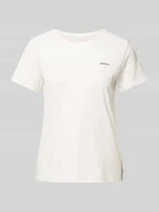 Koszulki i topy damskie - T-shirt o kroju regular fit z czystej bawełny - miniaturka - grafika 1