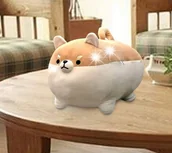 Maskotki i pluszaki - PIES CORGI MIĘKKA PODUSZKA PIESEK MASKOTKA PLUSZAK DLA DZIECI 50 cm - miniaturka - grafika 1