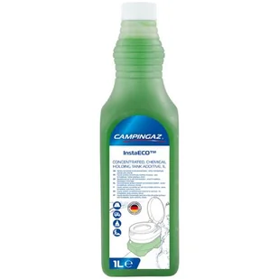 Campingaz instaeco 1 litrów Bio płyn sanitarny do kanalizacji Tank chemii toaleta turystyczna, preparat sanitarny do toalety, do toalety dodatek do przyczepy kempingowej 2000031968 - Meble turystyczne - miniaturka - grafika 1