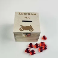 Gadżety dla niej i dla niego - Skarbonka Zbieram Na Motocykl Motor - miniaturka - grafika 1