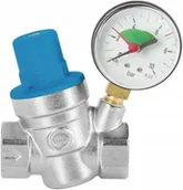 Sterowniki i przekaźniki - Diamond zawór redukcyjny ciśnienia wody, wlot/wylot GW 1" z ciśnieniomierzem TYP:418 ART.301-25 - miniaturka - grafika 1