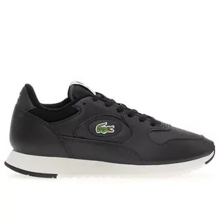 Buty sportowe męskie - Buty Lacoste Sport Linetrack 746SMA0012-454 - czarne - grafika 1