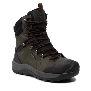 Trekkingi Keen Revel IV High Polar 1023621 Zielony - Buty trekkingowe męskie - miniaturka - grafika 1