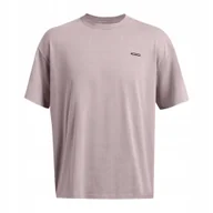 Koszulki męskie - Koszulka męska Under Armour Hw Os Logo Wash tetra gray/white M - miniaturka - grafika 1