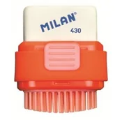 Gumki biurowe - MILAN GUMKA COMPACT ZE ZMIOTKĄ MIX KOLOR FLUO - miniaturka - grafika 1