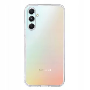 Etui do Samsung Galaxy A34 5G Jelly bezbarwne 2mm Pokrowiec Case Obudowa ochronna - Etui i futerały do telefonów - miniaturka - grafika 1