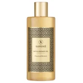 Kosmetyki do kąpieli - Savone Bath & Shower Gel żel do kąpieli i pod prysznic Fleurs d'Orient 300ml - miniaturka - grafika 1