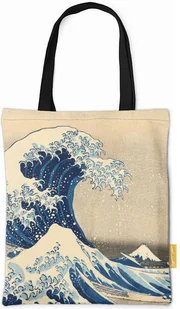 Torba na ramię Wielka Fala w Kanagawie Katsushika Hokusai-ONE SIZE - Torby i wózki na zakupy - miniaturka - grafika 1
