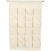 Kalendarze - Kalendarz adwentowy z tkaniny - 93 x 60 cm - 24 kieszenie - Biały - Dzieci - Unisex - miniaturka - grafika 1