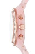 Zegarki damskie - Michael Kors zegarek damski kolor różowy - miniaturka - grafika 1