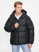 Odzież trekkingowa męska - Columbia Kurtka zimowa Pike Lake™ II Hooded Jacket Czarny Regular Fit - miniaturka - grafika 1
