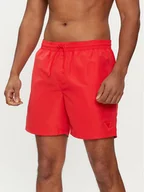 Kąpielówki męskie - Guess Szorty kąpielowe F4GT01 WG282 Czerwony Regular Fit - miniaturka - grafika 1