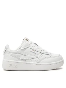 Fila Sneakersy Fila Sevaro Kids FFK0159 Biały - Buty dla dziewczynek - miniaturka - grafika 1