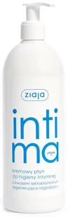 Ziaja Intima kremowy płyn do higieny intymnej z kwasem laktobionowym 500ml - Płyny do higieny intymnej - miniaturka - grafika 1