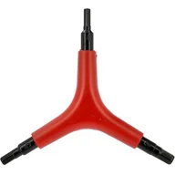 Narzędzia rowerowe - FISCHER trzy klucz imbusowy Arm, metaliczne Pomarańczowy, One Size 85513 - miniaturka - grafika 1