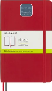 Moleskine Notes Classic L czerwony gładki miękka oprawa 400 stron MOQP618EXPF2 - Notesy i bloczki - miniaturka - grafika 2