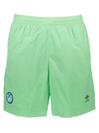 Spodenki męskie - adidas Szorty sportowe w kolorze zielonym - miniaturka - grafika 1
