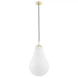 w koszyku Argon Jesse 4879 lampa wisząca zwis 1x15W E27 biała/mosiądz - Lampy sufitowe - miniaturka - grafika 1