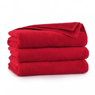 Zwoltex Ręcznik KIWI 2 Czerwony 50x100 5906378451954 - Ręczniki - miniaturka - grafika 1