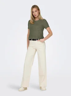 ONLY Sweter w kolorze khaki - Swetry damskie - miniaturka - grafika 1