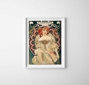 Plakaty - Plakat vintage Alphonse Mucha Poster Réverie - miniaturka - grafika 1