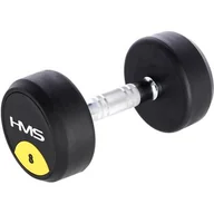 Hantle i ciężarki - HMS HG PRO 8 KG HANTLE GUMOWANE HMS 5907695539387 - miniaturka - grafika 1