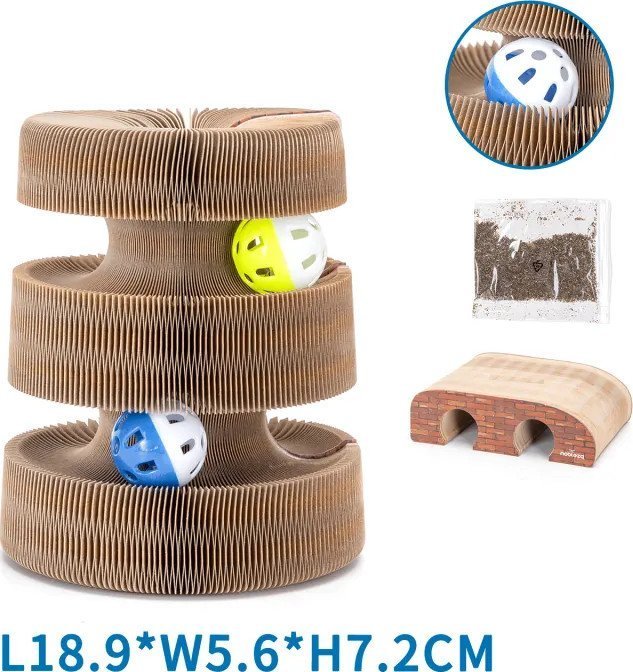 Nobleza Drapak dla kota w kształcie łukowego mostu Drapak dla kota w kształcie łukowego mostu