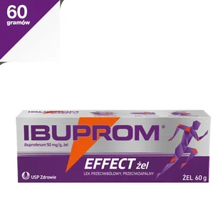 USP ZDROWIE SP. Z O.O USP ZDROWIE SP Z O.O IBUPROM Sport żel lek przeciwbólowy i przeciwzapalny 60 g 3300861 - Ochrona stawów - miniaturka - grafika 2