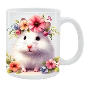 Kubki - Kubek Chomik - Kolekcja Floral - miniaturka - grafika 1