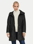 Kurtki damskie - ONLY Kurtka przeciwdeszczowa Elisa 15261734 Czarny Regular Fit - miniaturka - grafika 1