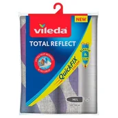 Deski do prasowania - Vileda Total Reflect pokrowiec na deskę do prasowania, tkanina, szara, 142,5 x 45,6 cm 159258 - miniaturka - grafika 1