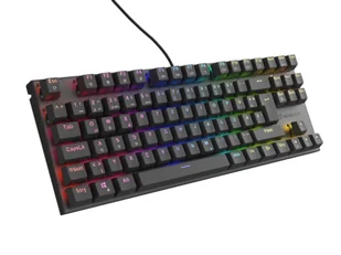 GENESIS Thor 303 TKL Gaming USB QWERTZ Niemiecki Czarny - Klawiatury - miniaturka - grafika 1