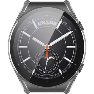 Etui ochronne 2w1 nakładka z szkłem Alogy do Xiaomi Mi Watch S1 Global Przezroczyste - Akcesoria do smartwatchy - miniaturka - grafika 5