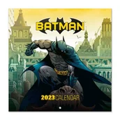 Kalendarze - Kalendarz Ścienny 2023 Batman Z Plakatem - miniaturka - grafika 1