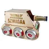 Dekoracje domu - Czołg wystrzałowego szwagra - czołg na piwo z grawerem - miniaturka - grafika 1