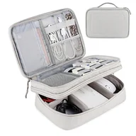 Akcesoria podróżnicze - Torba na kable ORGANIZER PODRÓŻNY NA ŁADOWARKI USB AKCESORIA - miniaturka - grafika 1